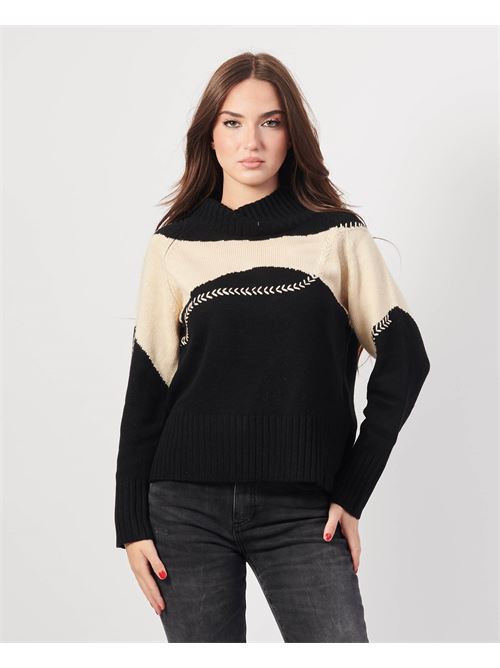 Pull femme Corte dei Gonzaga avec demi-col CORTE DEI GONZAGA | CEA100ZM0A7